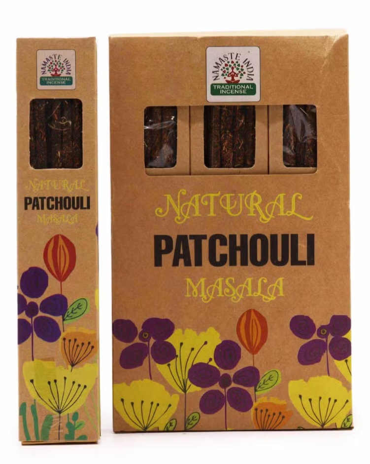 Natūralūs botaniniai Masala smilkalai - Pačiulis