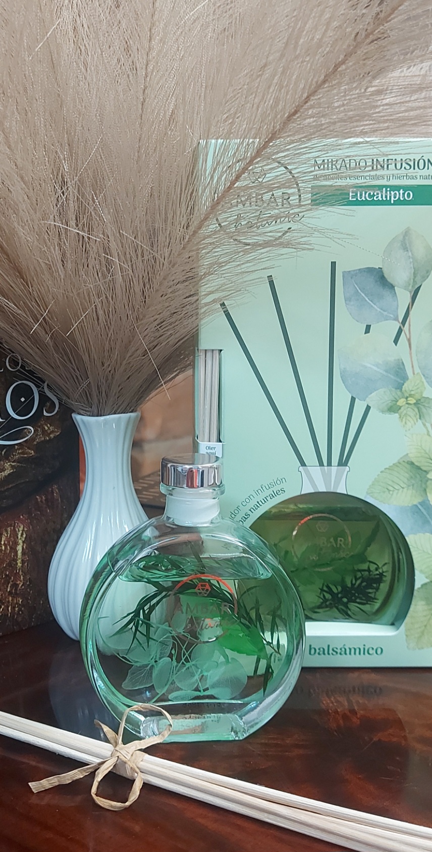 Ambar Botanic namų kvapai su lazdelėmis Eukaliptas (75 ml)