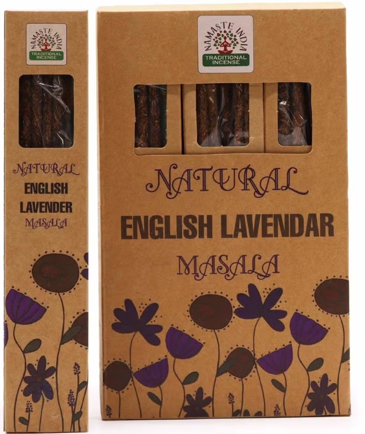 Natūralūs botaniniai Masala smilkalai - angliškos levandos
