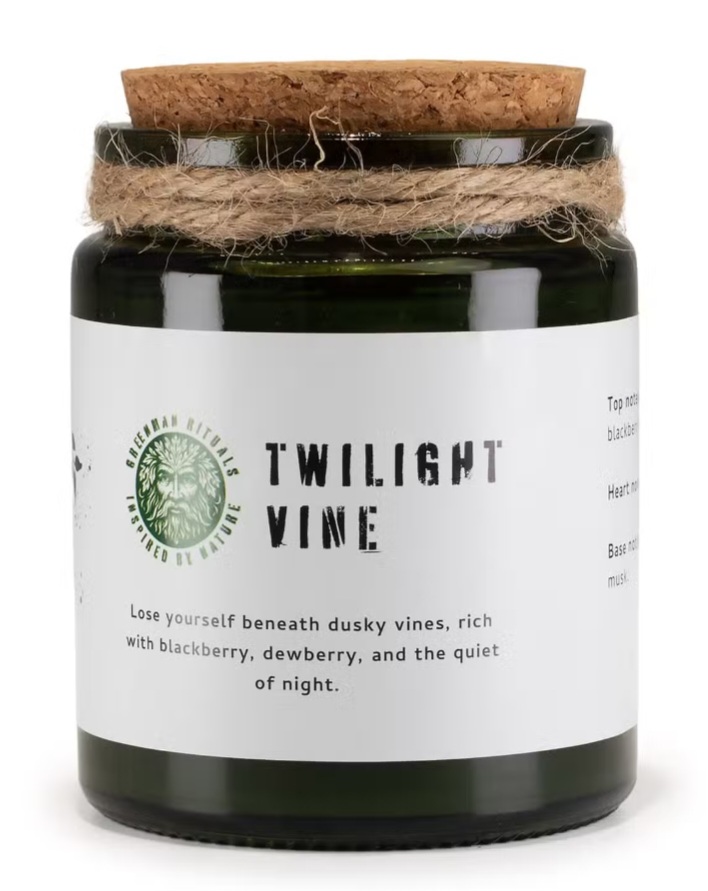 Sojų vaško žvakė ,,Twilight Vine"