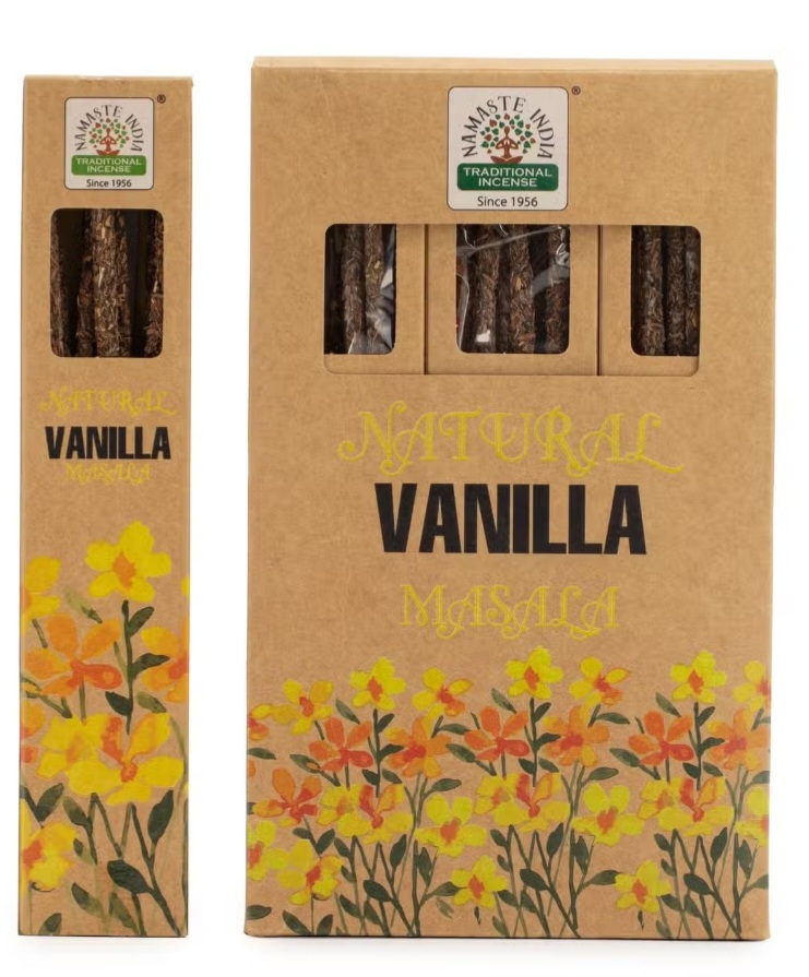 Natūralūs botaniniai Masala smilkalai - vanilė